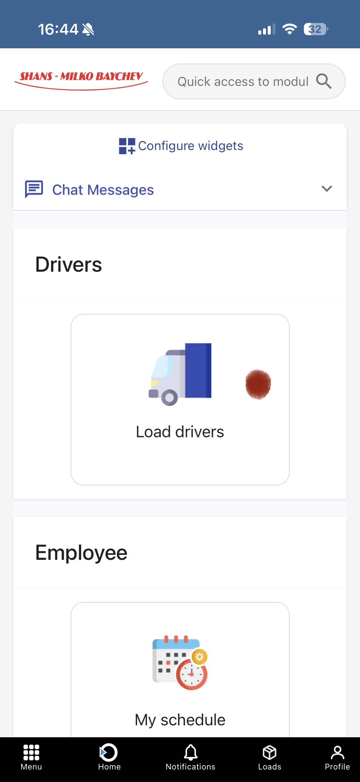 Load Drivers example