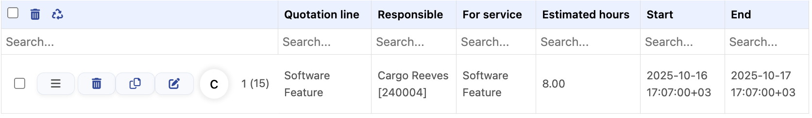 Add Working Hours Confirmation Popup