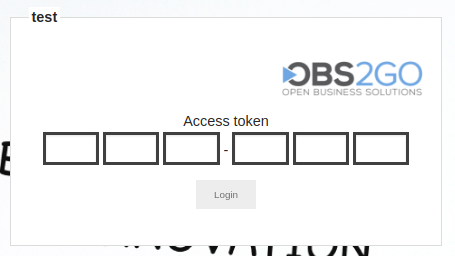 Access token in 2FA